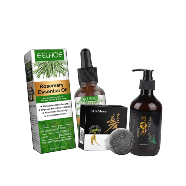 المجموعة السحرية لتخلص من تساقط الشعر