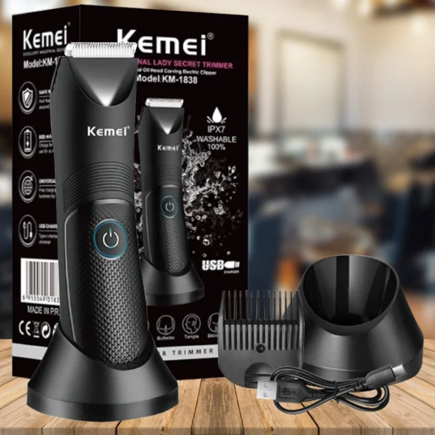 ماكينة حلاقة شعر للمناطق الحساسة مقاومة للماء