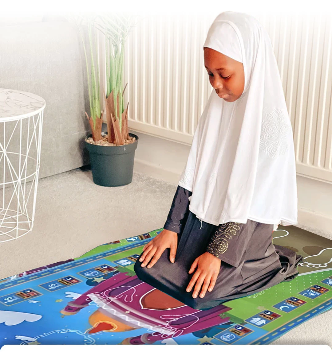 سجادة الالكترونية لتعليم الصلوات الخمس والوضوء الأصلية 38