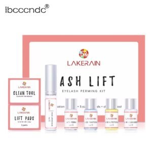 طقم رفع الرموش المنزلي - Lash Lift Kit - مجموعة تمليس وتجعيد الرموش - عيون جذابة بدون ماسكارا