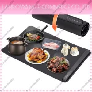 صينية تسخين طعام كهربائية ذكية - Electric Food Warming Mat - حافظة طعام ساخن قابلة للطي