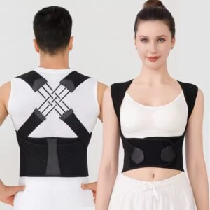 مصحح وضعية الظهر - Posture Corrector Brace - دعامة تقويم القامة والكتفين - حزام تصحيح الانحناء